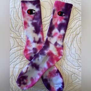 Champion tie dye socks